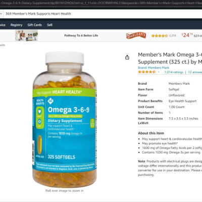 369 Members Mark Supports Heart Health