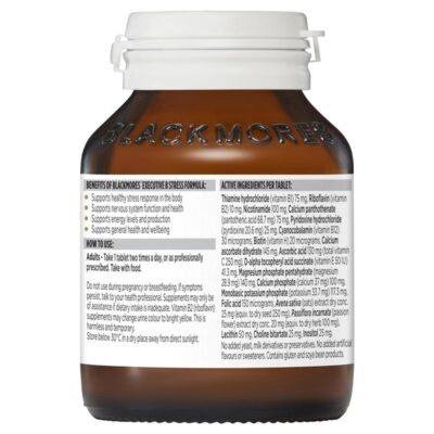 Blackmores Executive B Stress Formula - Giảm Stress, Căng Thẳng 4 Blackmores Executive B Stress 62 Vien 1