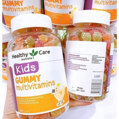 Healthy Care Gummy Multivitamins - Kẹo Dẻo Vitamin Bổ Sung Vitamin Cho Bé 3 Gummy Multivitamins