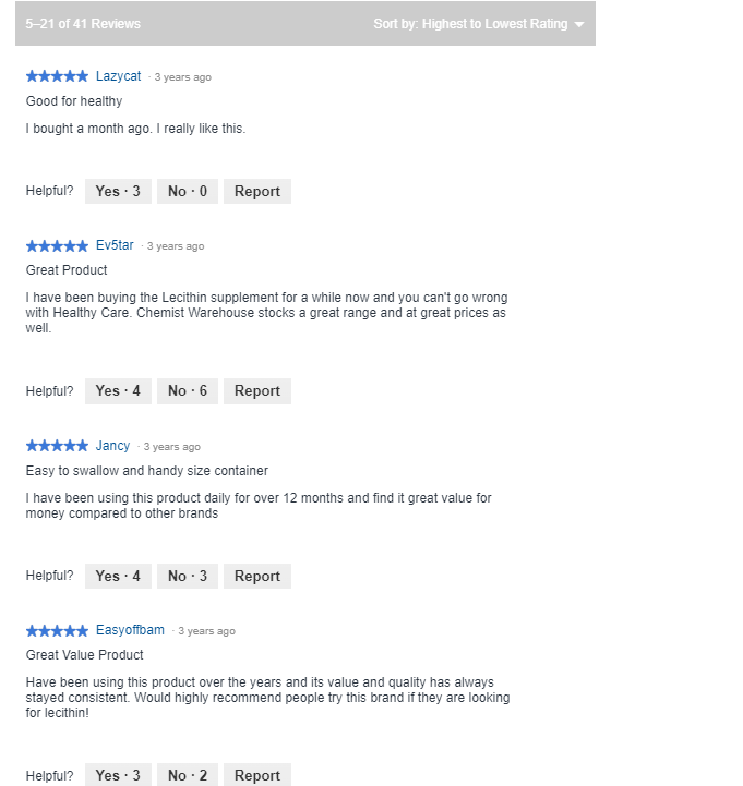 Mầm Đậu Nành Lecithin Healthy Care 1200Mg 100 Viên 7 Lecithin Healthy Care 1200Mg