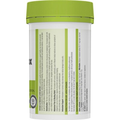 Viên Uống Bổ Gan Và Giải Độc Cho Gan - Swisse Liver Detox 120Viên - Hàng Úc 2 Swisse Liver Detox 1