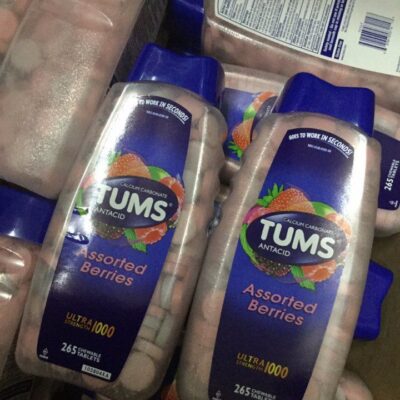 Tums Assorted Berries 265 Viên - Viên Nhai Điều Trị Đau Dạ Dày Của Mỹ - Mẫu Mới 4 Tums Assorted Berries 3