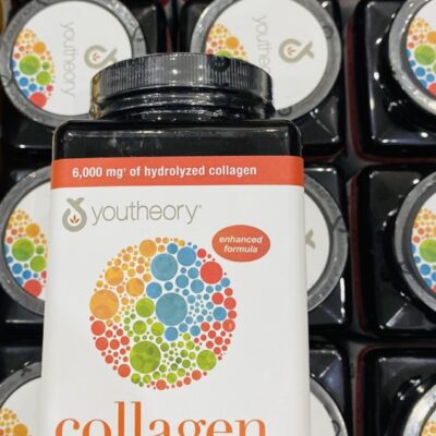 Collagen Youtheory 6000Mg &Amp; Biotin - Viên Uống Collagen Youtheory Type 1 2 &Amp; 3 Giúp Làm Đẹp Da 390 Viên, Hàng Mỹ - Mẫu Mới 2 Collagen 391V 3