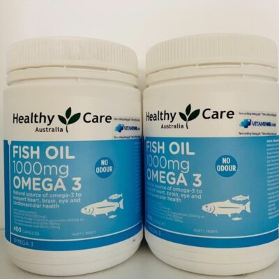 Dầu Cá Tự Nhiên Fish Oil Healthy Care Omega 3 1000Mg, 400 Viên 4 Fish Oil Healthy Care Omega 3 1000Mg