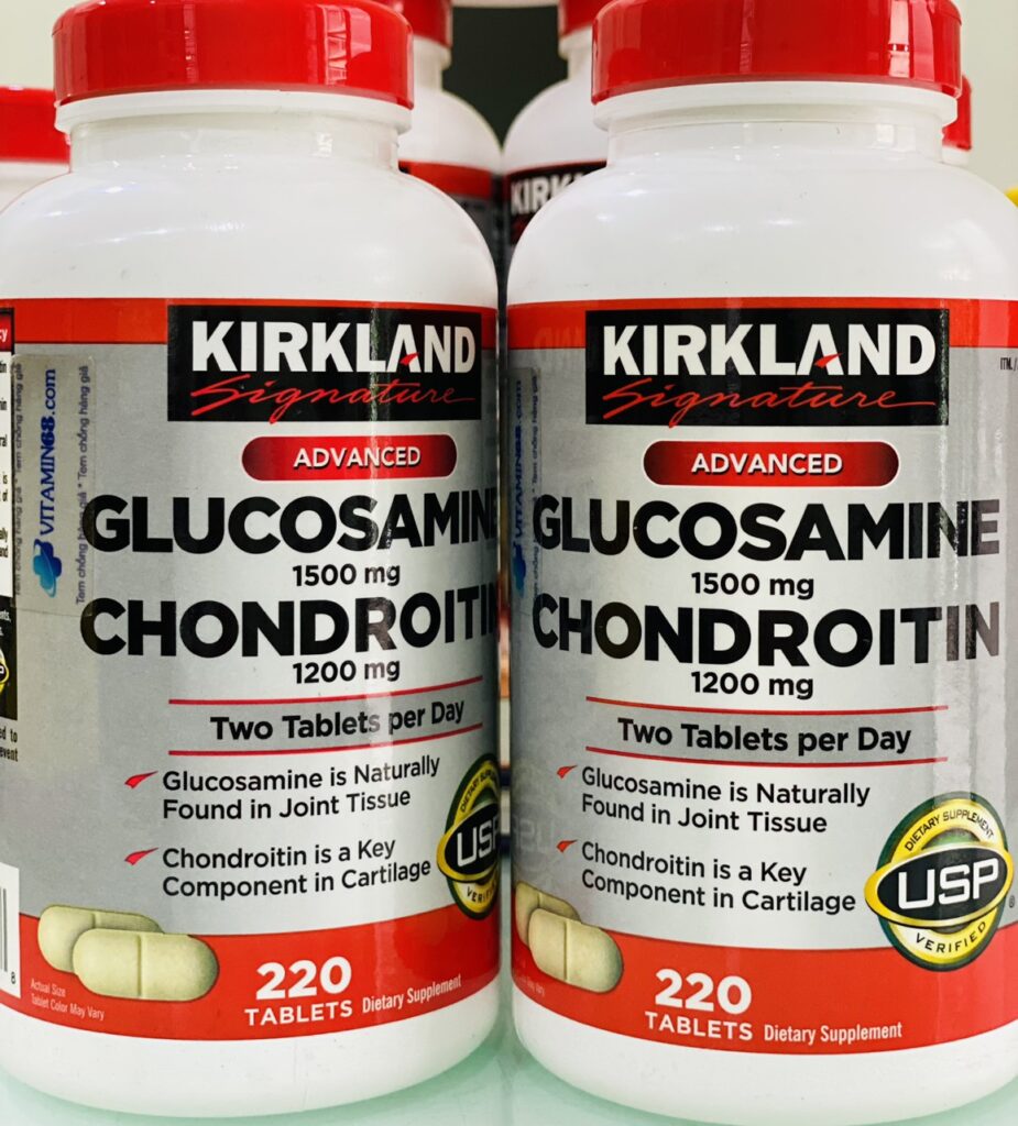 Glucosamine 1500Mg &Amp; Chondroitin 1200Mg - Viên Uống Hỗ Trợ Chữa Đau Nhức Thoái Hóa Xương Khớp - Hàng Mỹ 220 Viên 4 Glu 220 2