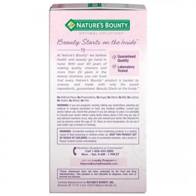 Vitamin Làm Đẹp Da, Tóc, Móng Hair Skin And Nails Natures Bounty 150 Viên 3 Hair Skin Nails Natures Bounty 150 1