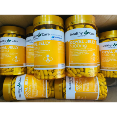 Sữa Ong Chúa Healthy Care Royal Jelly 1000Mg 365 Viên - Mẫu Mới 4 Heathy Care Royal Jelly 1000Mg 365 Vien 1 1