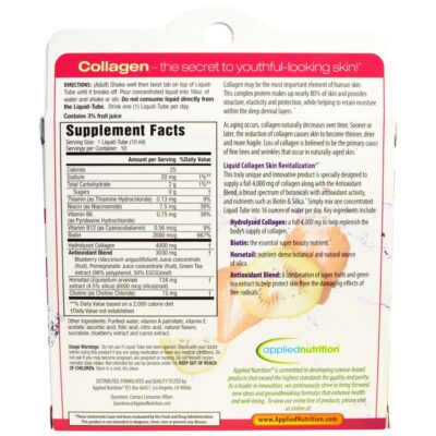 Liquid Collagen One-Per-Day Drink Mix - Collagen Dạng Nước Của Mỹ 2 Liquid Collagen Skin Revitalization 20 Ong Cua My