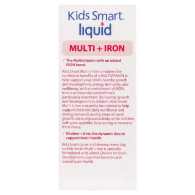 Nature S Way Kids Smart Multi Iron Liquid Ho Tro Tang De Khang 1