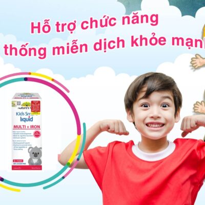 Natures Way Kids Smart Multi Iron Liquid Bo Sung Sat Va Cac Vi Chat Can Thiet Cho Tre Nho 12
