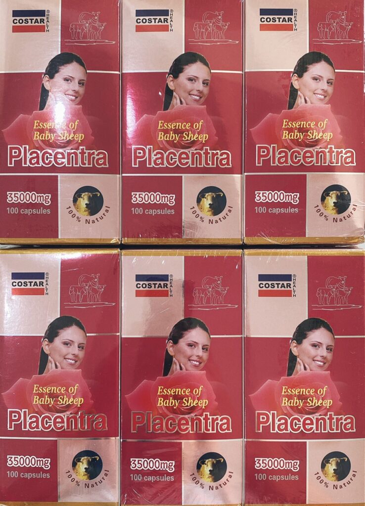 Nhau Thai Cừu Costar 35000Mg 100 Viên - Hàng Úc 4 Ntc 35