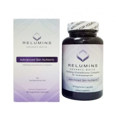 Viên Uống Hỗ Trợ Trắng Da Relumins Advance White 1650Mg 90 Viên, Hàng Mỹ 2 Relumin 2
