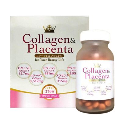 Vien Uong Collagen Placenta 5 In 1 Cao Cap Cua Nhat Ban 1