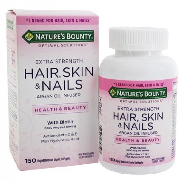 vien uong hair skin nails natures bounty 150 1